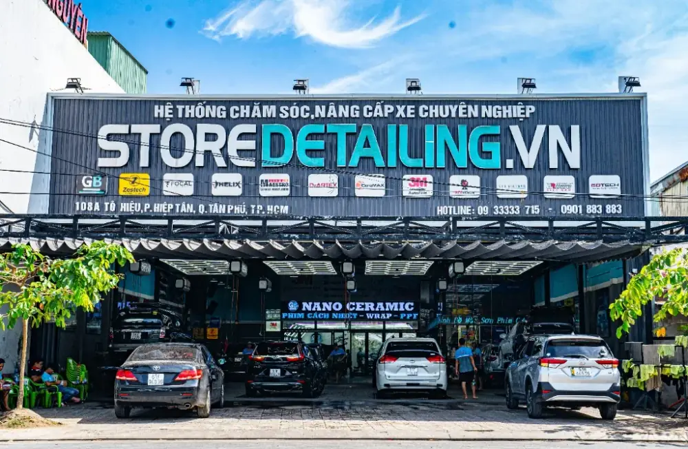 Store Detailing - Mặt tiền cơ sở Tân Phú