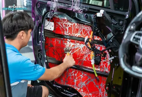 Dịch vụ DÁN CÁCH ÂM (Soundproofing & Noise Reduction) - Store Detailing TP.HCM