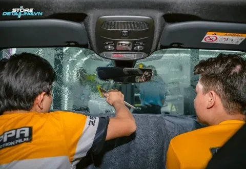Dịch vụ DÁN PHIM CÁCH NHIỆT (3M Crystalline & Global Window Film) - Store Detailing TP.HCM