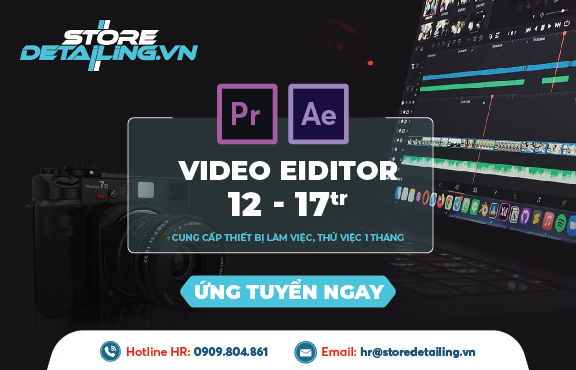 Tuyển dụng Video Editor