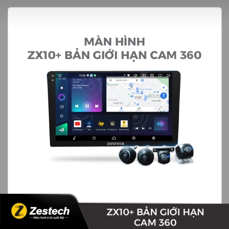 Màn hình Zestech ZX10+ Có 360 Bản Giới Hạn