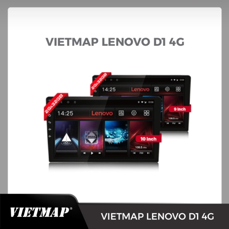 Màn hình giải trí ô tô VIETMAP LENOVO D1 4G