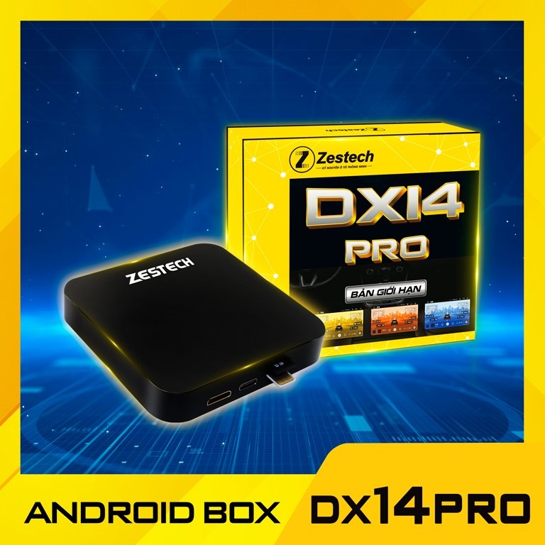 Android Box DX14 Pro cho ô tô điện