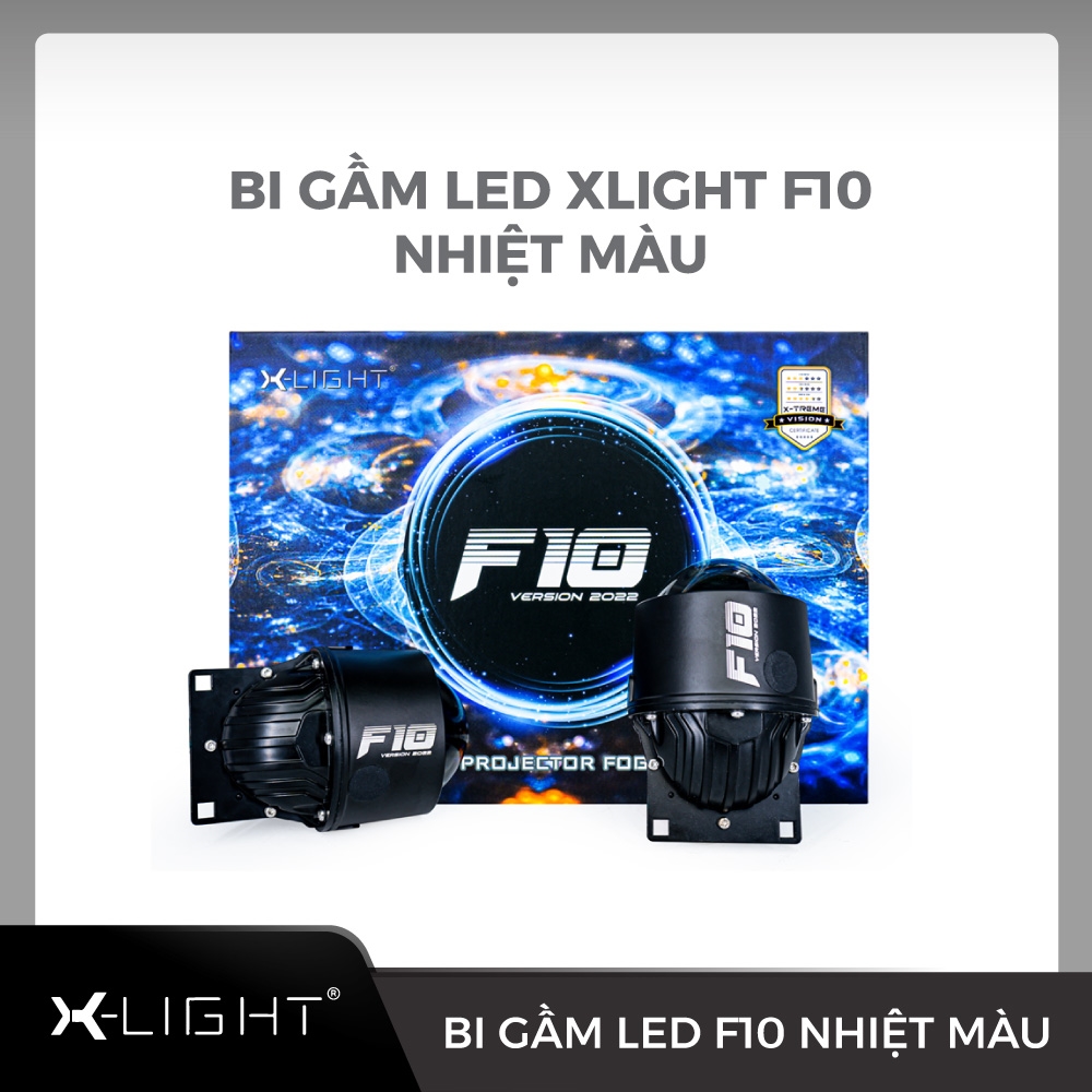 Bi Gầm Xlight F10 Nhiệt Màu