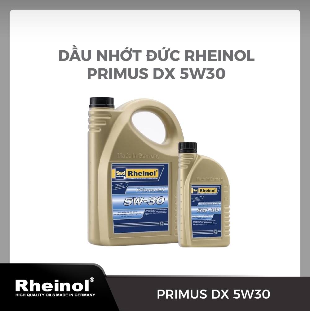 Dầu Nhớt Đức Rheinol Primus DX 5W30