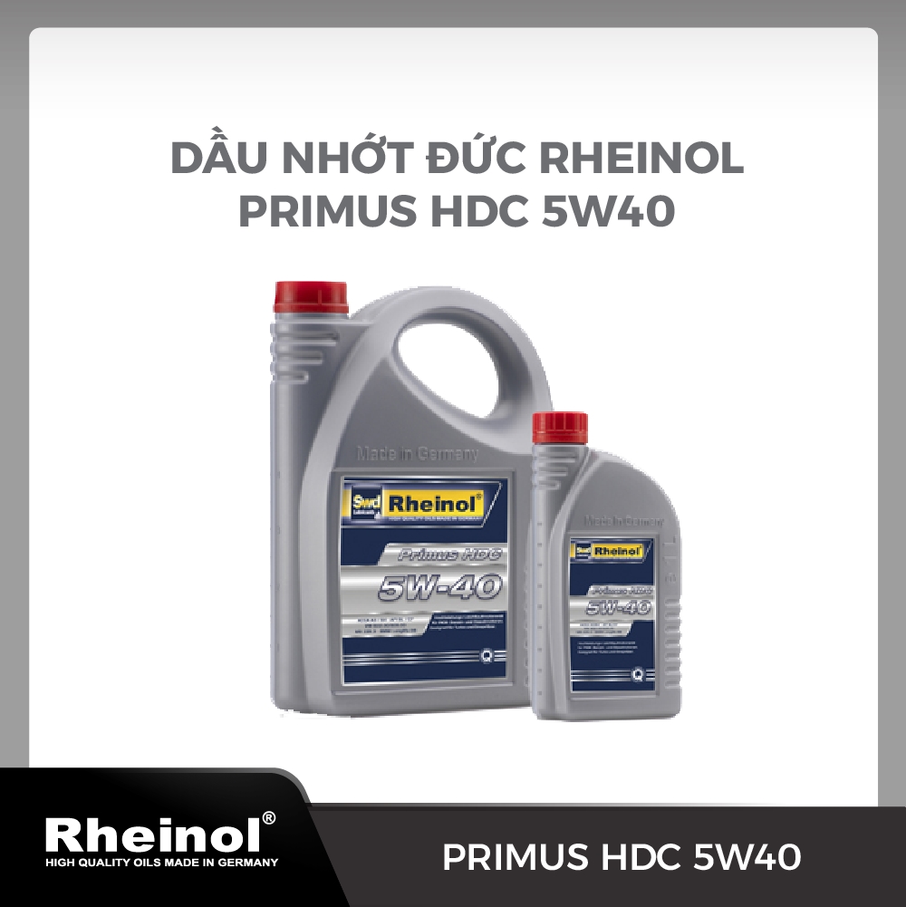 Dầu Nhớt Đức Rheinol Primus HDC 5W40