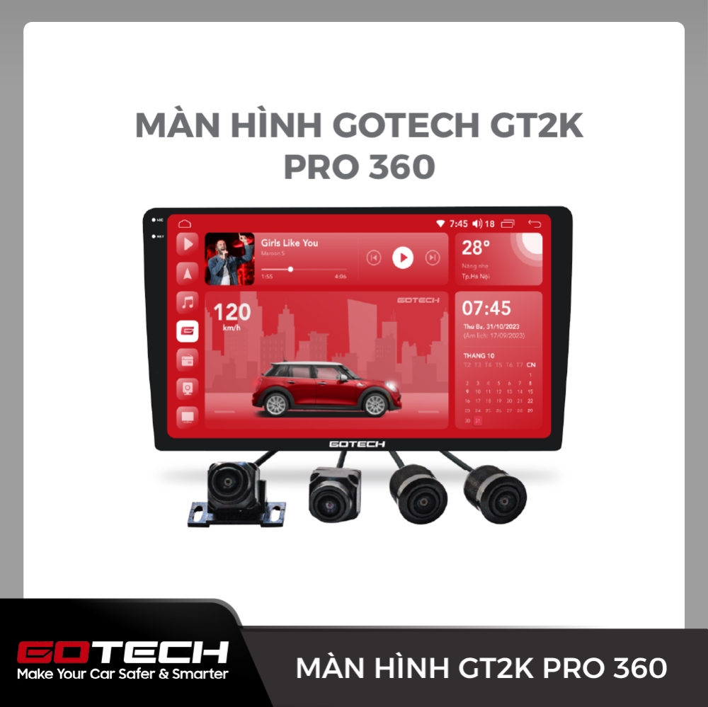 Màn Hình Gotech GT2K PRO 360