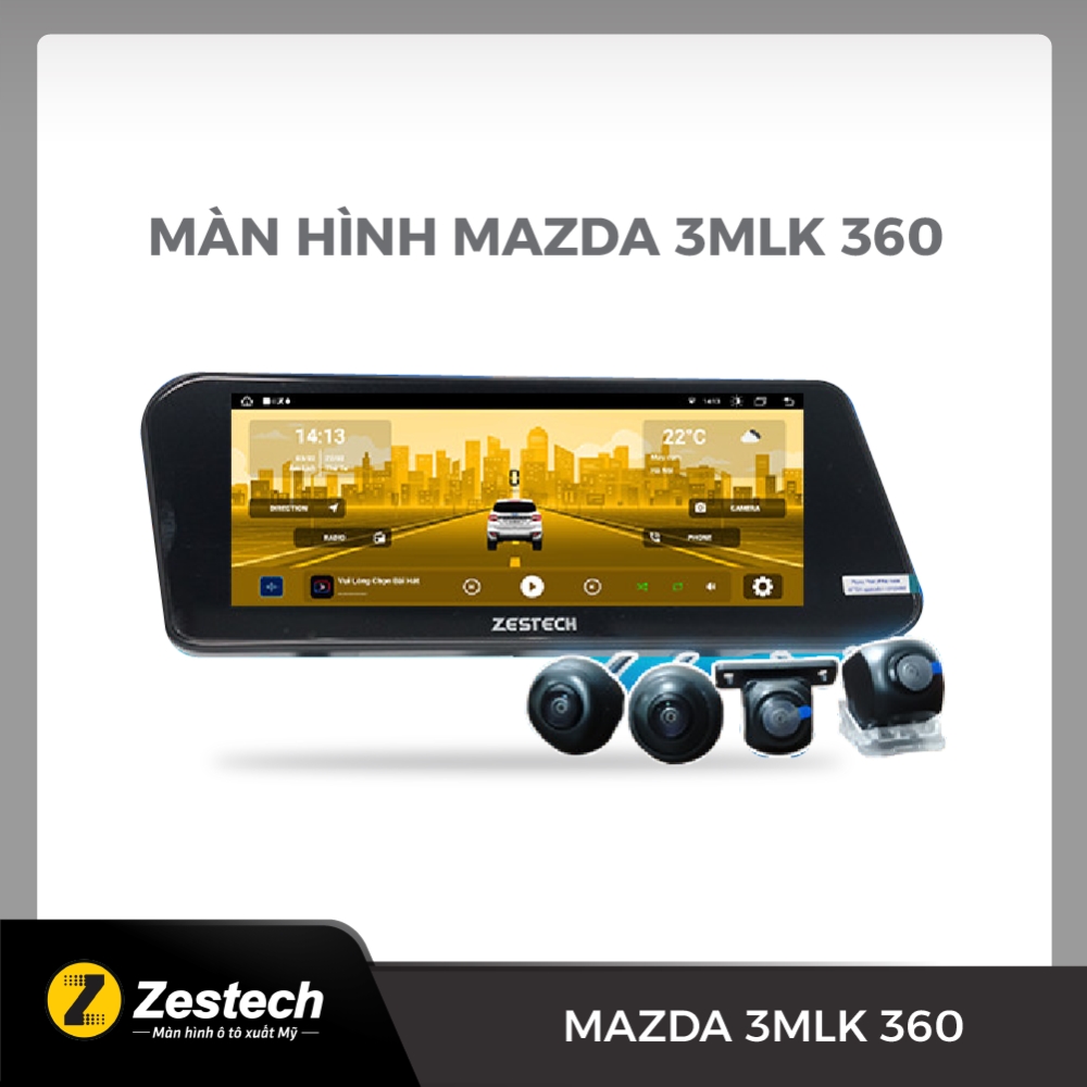 Màn hình Zestech Mazda 3 MLK 360