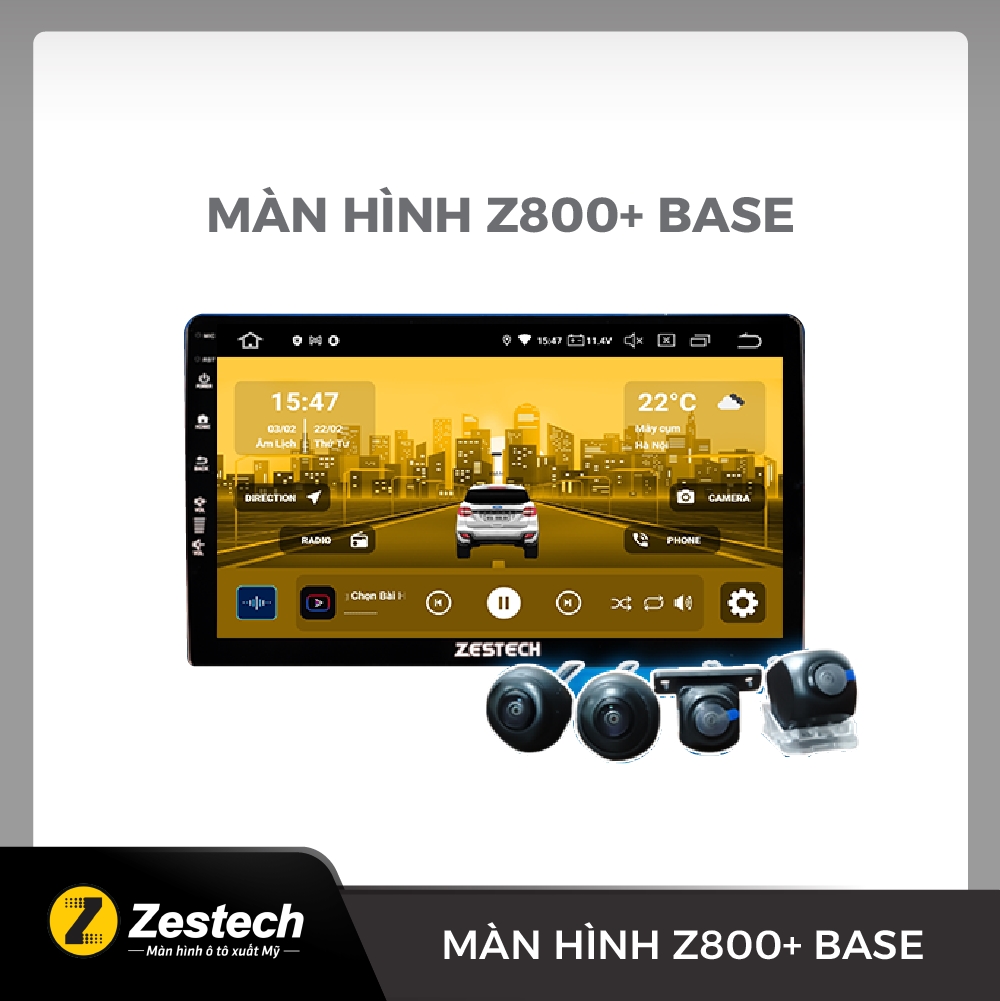 Màn hình Zestech Z800+ Base